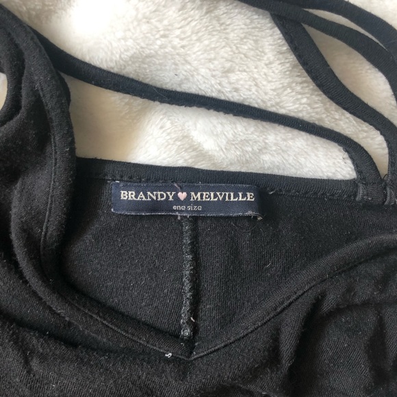 Brandy Melville Cross Back Tank Top - Picture 3 of 3
